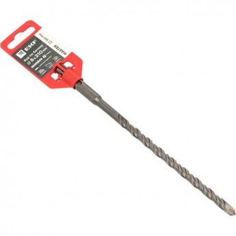 Бур по бетону EKF MASTER SDS-plus 8х210 мм (2 резца) (4S спираль)